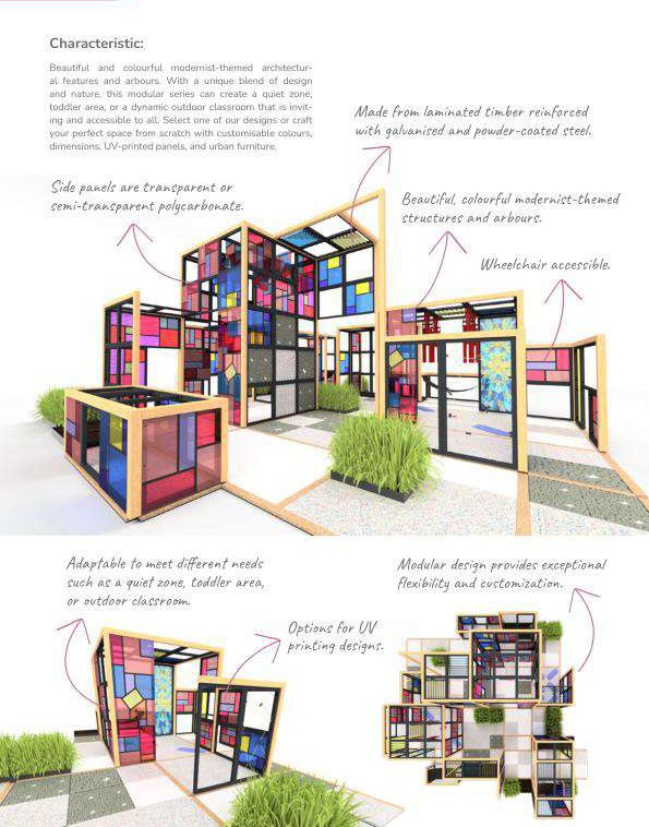 Urban furniture by Outdoor Elements