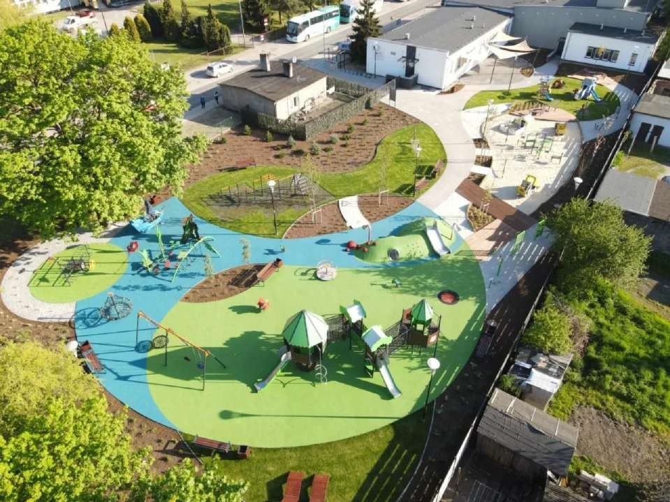 Community Playground in Dobroszyce, Poland