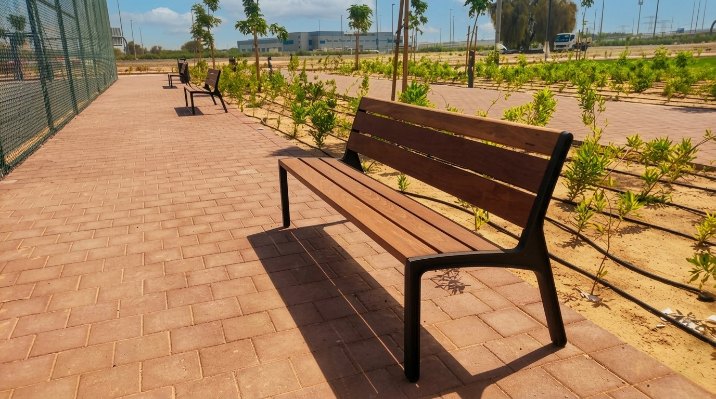 Play equipment at Dubai Land Residence Complex, Dubai