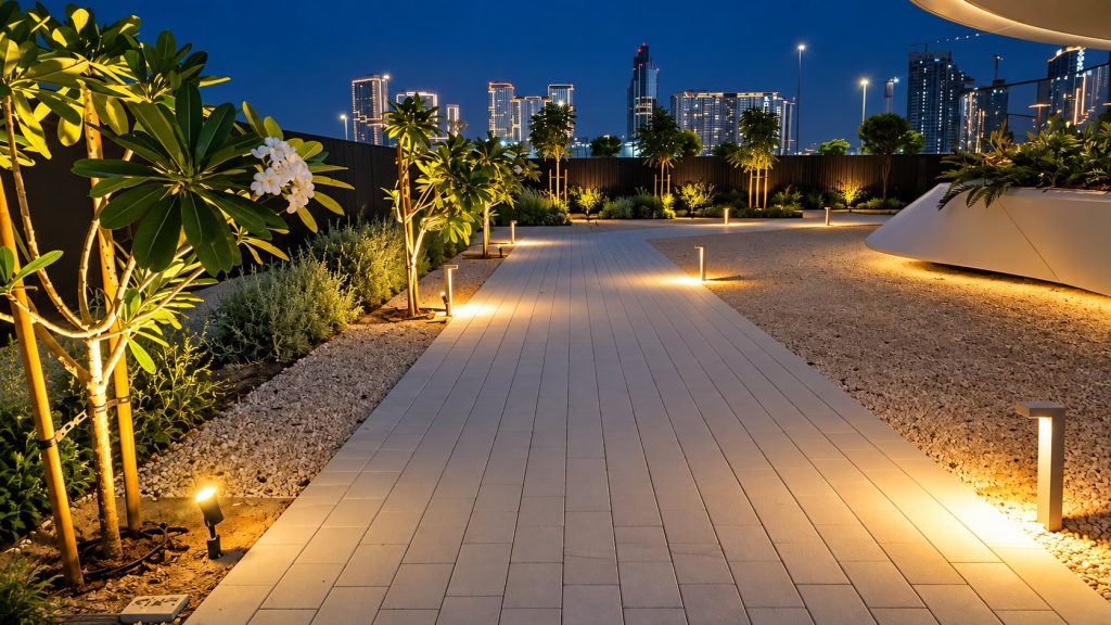 Landscape lighting by Outdoor Elements