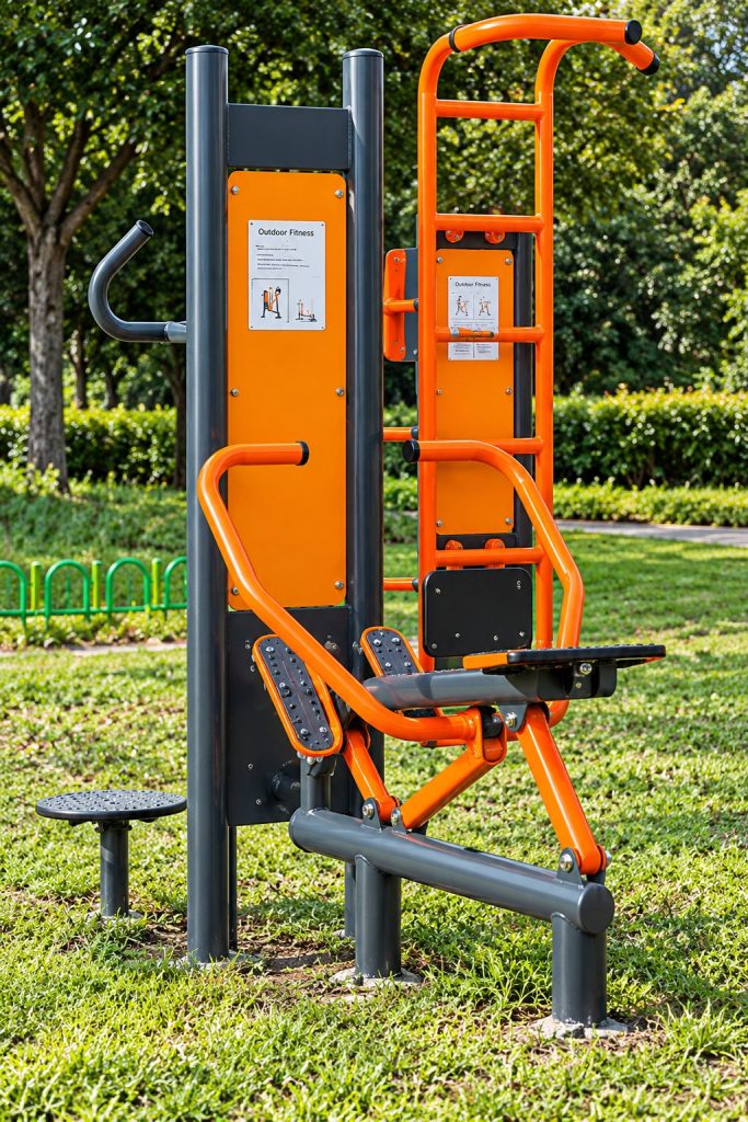 Fitness equipment by Outdoor Elements